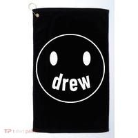 Drew Smiley Face Drew Happy Face Drew Golf Towel thumb 0