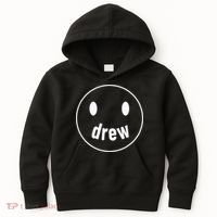 Drew Smiley Face Drew Happy Face Drew Kids Hoodie thumb 0