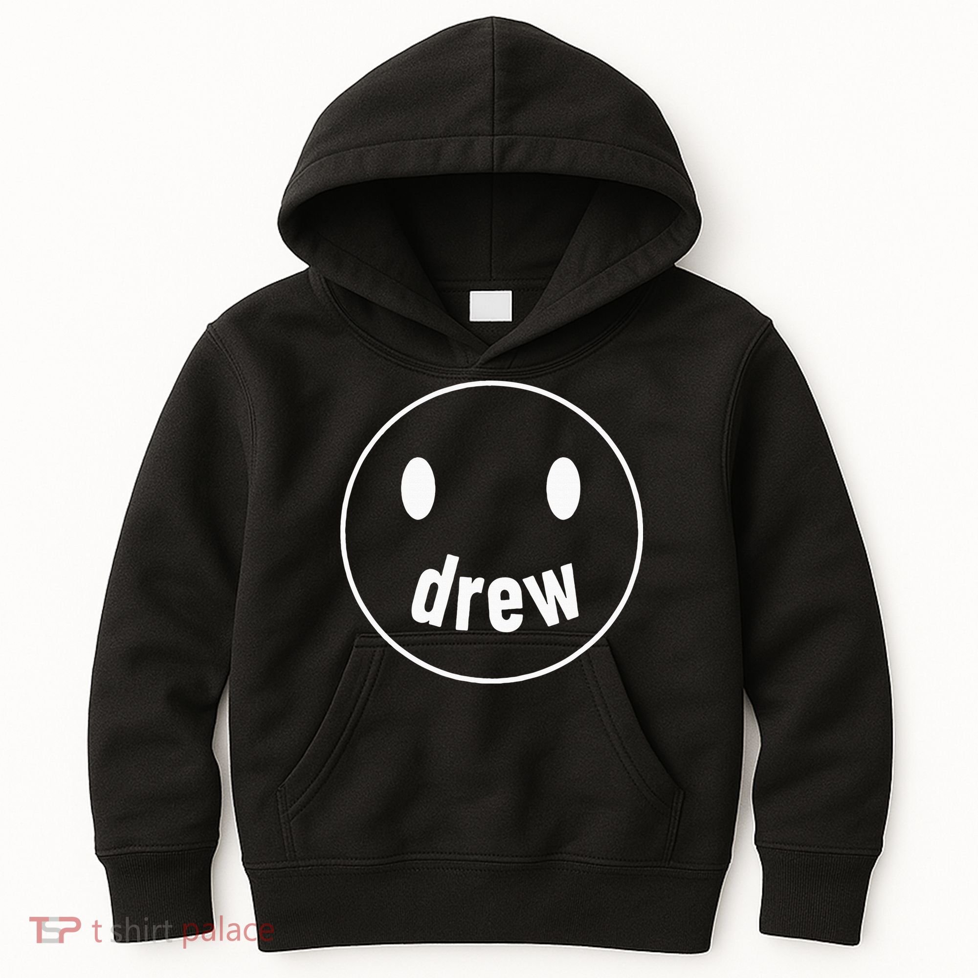Drew Smiley Face Drew Happy Face Drew Kids Hoodie