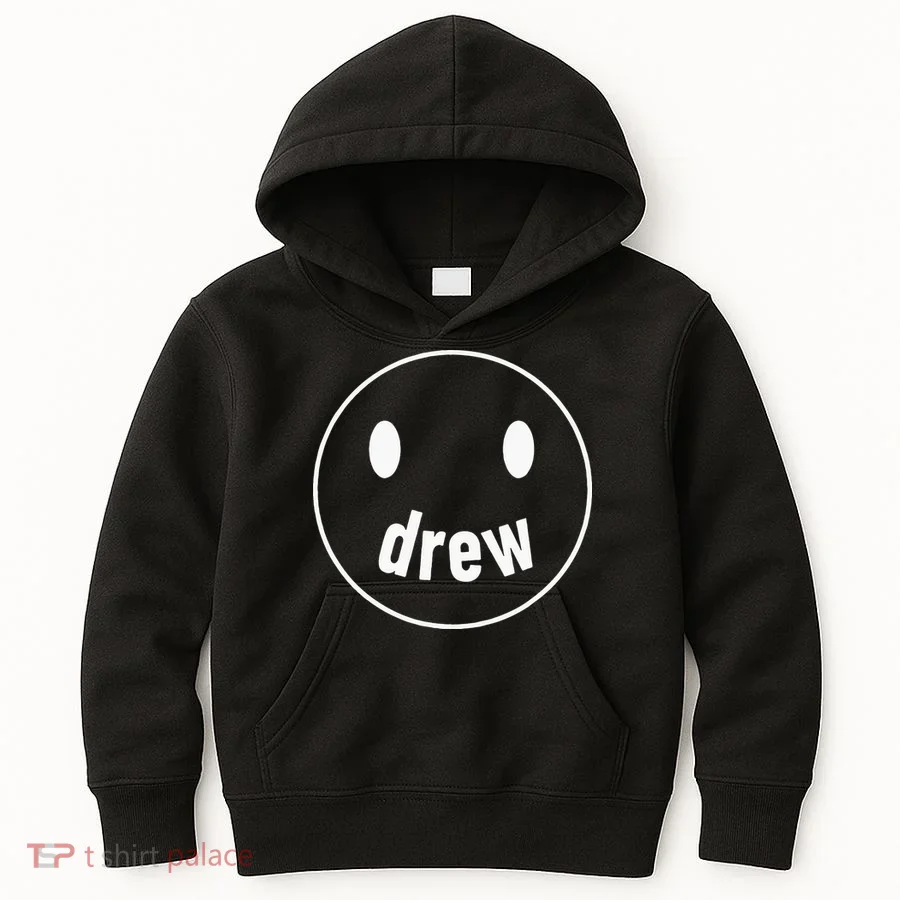 Drew Smiley Face Drew Happy Face Drew Kids Hoodie