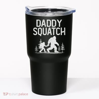 Daddy Squatch Funny Bigfoot Daddy Dad Father's Day Tumbler