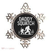 Daddy Squatch Funny Bigfoot Daddy Dad Father's Day Ornament thumb 0