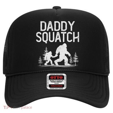 Daddy Squatch Funny Bigfoot Daddy Dad Father's Day Hat