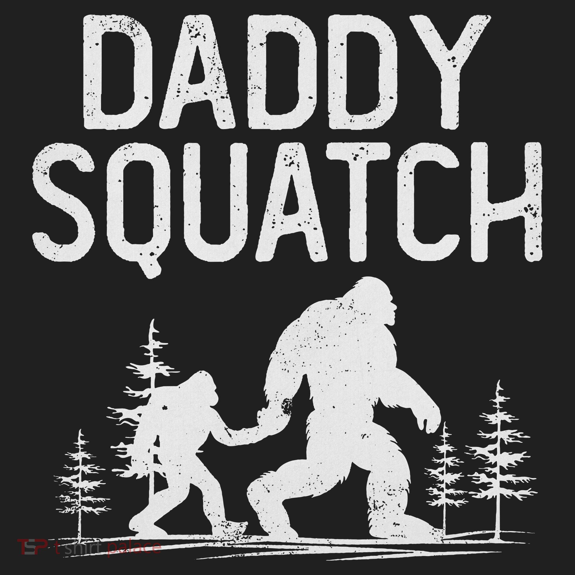 Daddy Squatch Funny Bigfoot Daddy Dad Father's Day Hat