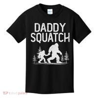 Daddy Squatch Funny Bigfoot Daddy Dad Father's Day Kids T-Shirt thumb 0
