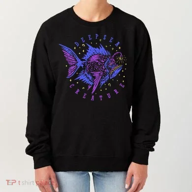 Deep Sea Fish Creature Women's Sweatshirt