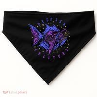 Deep Sea Fish Creature USA-Made Doggie Bandana thumb 0