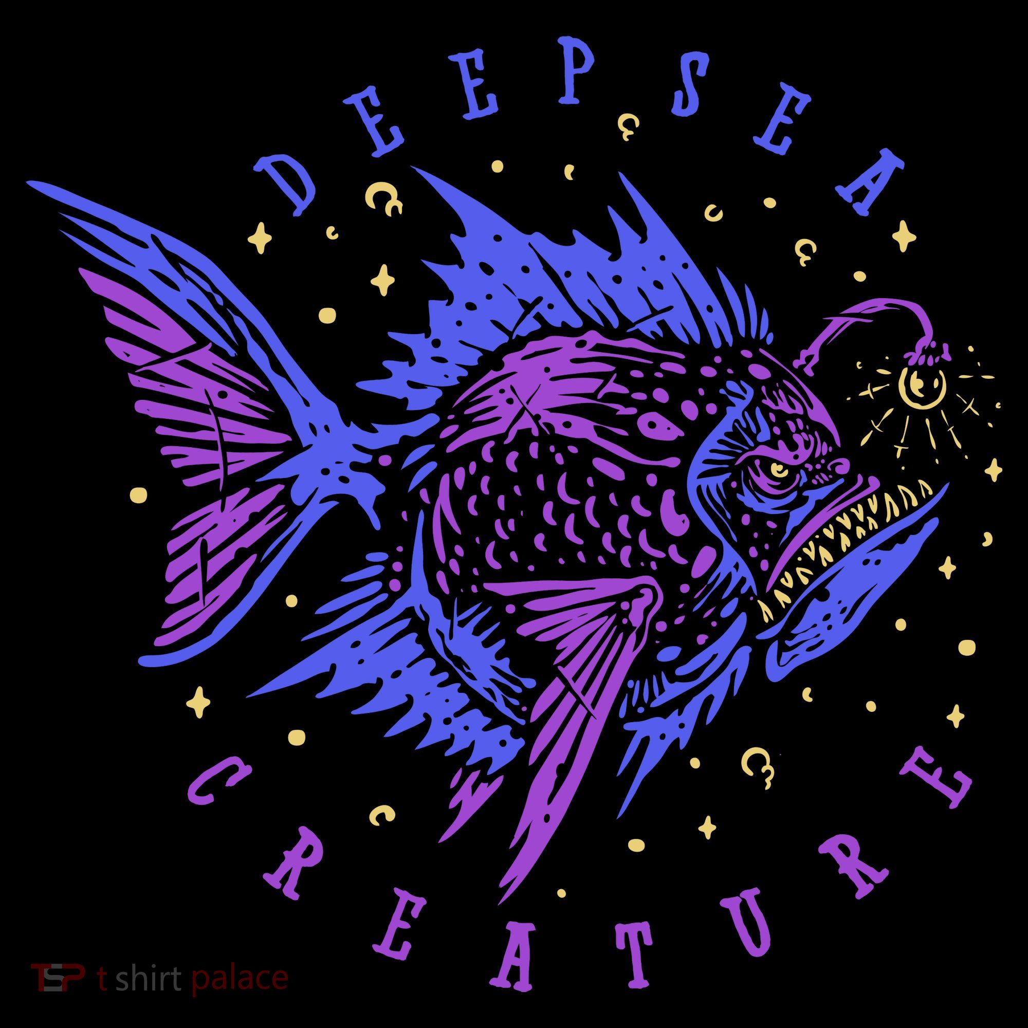 Deep Sea Fish Creature Long Sleeve Shirt
