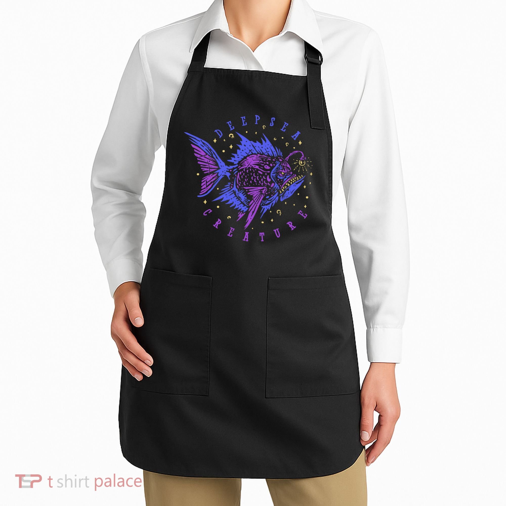 Deep Sea Fish Creature Apron