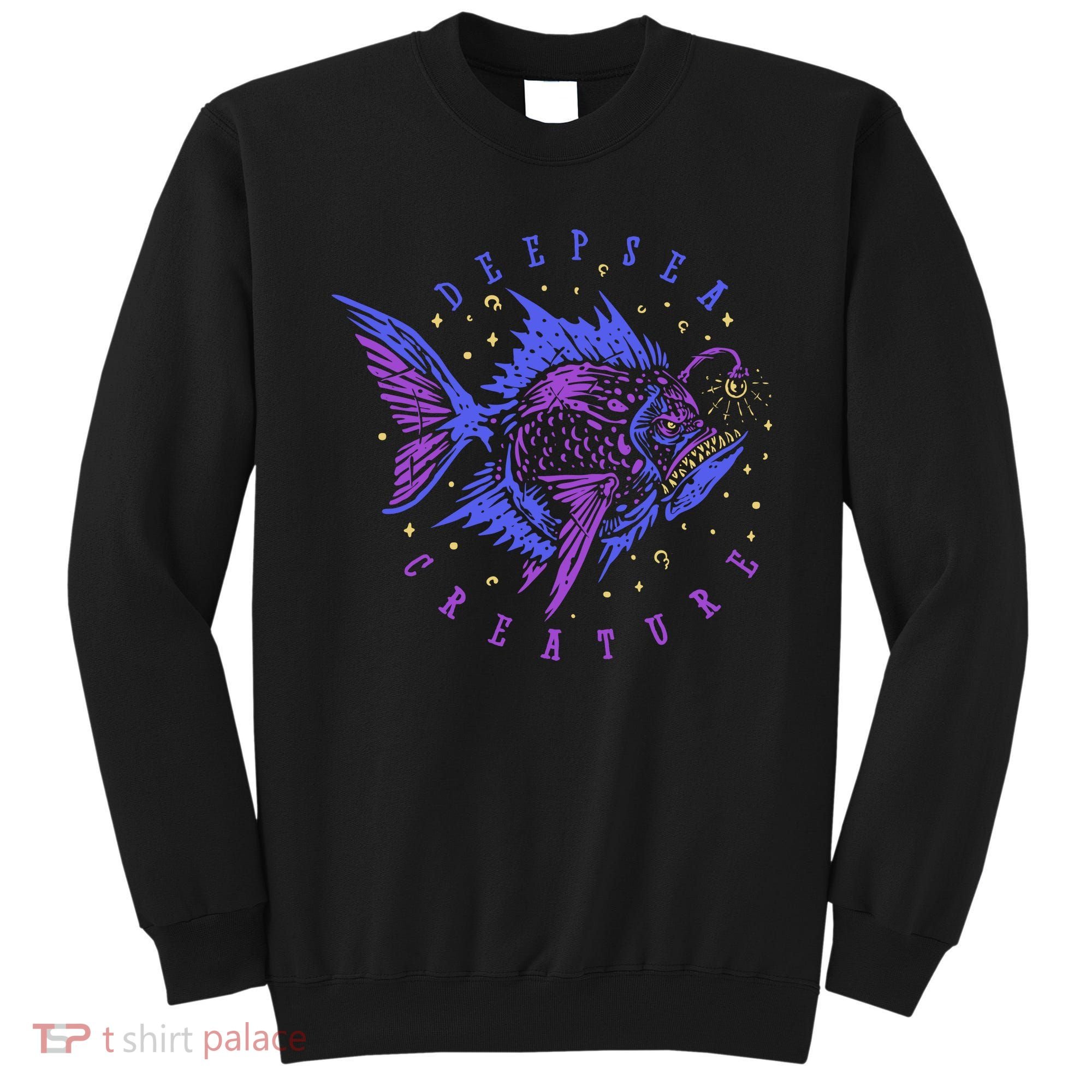 Deep Sea Fish Creature Sweatshirt