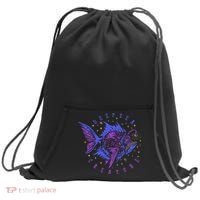 Deep Sea Fish Creature Sweatshirt Cinch Pack Bag thumb 0