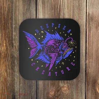Deep Sea Fish Creature Coaster
