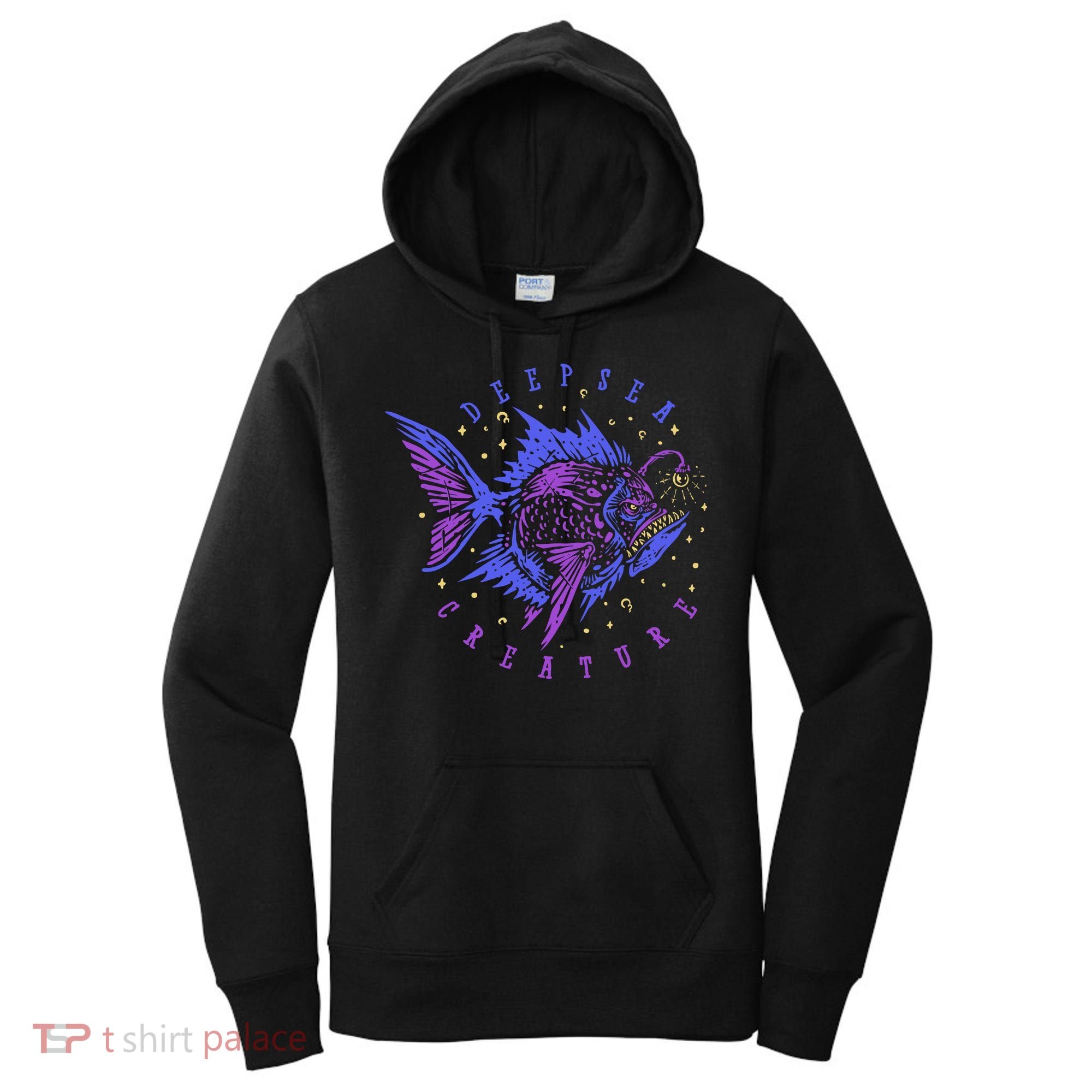 Deep Sea Fish Creature Women's Hoodie