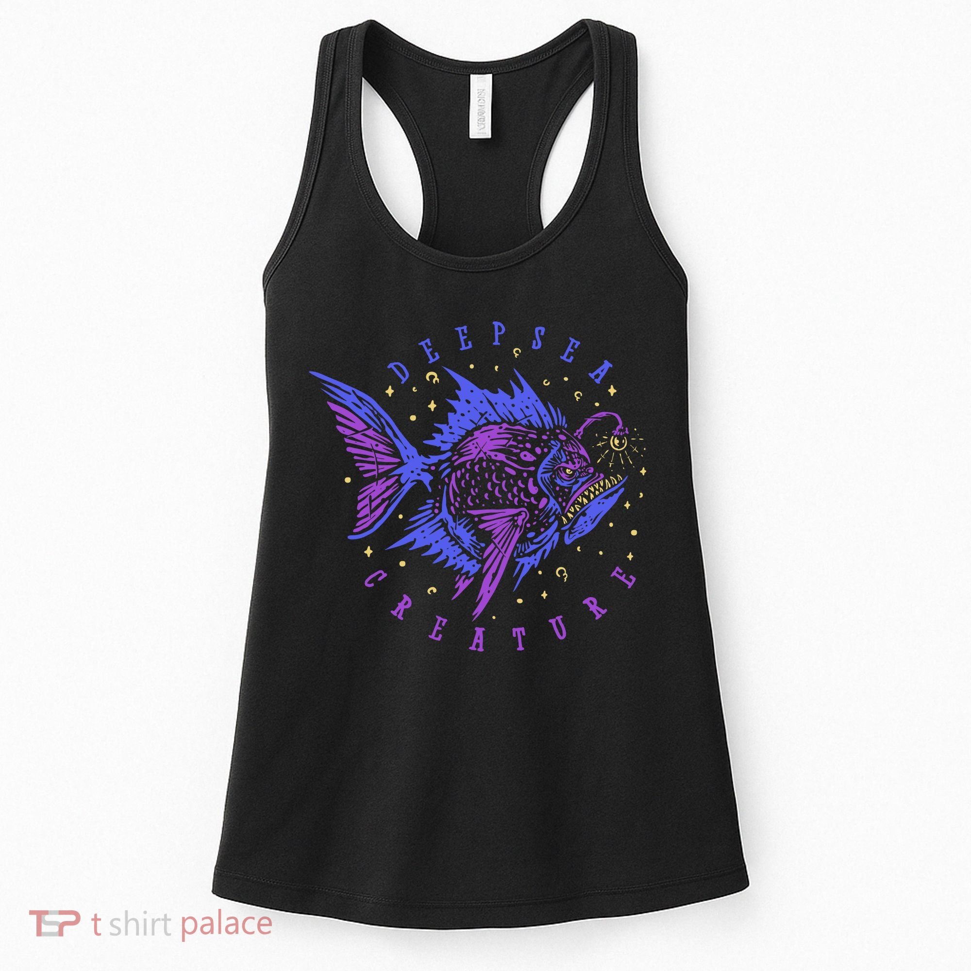 Deep Sea Fish Creature Women's Tank Top