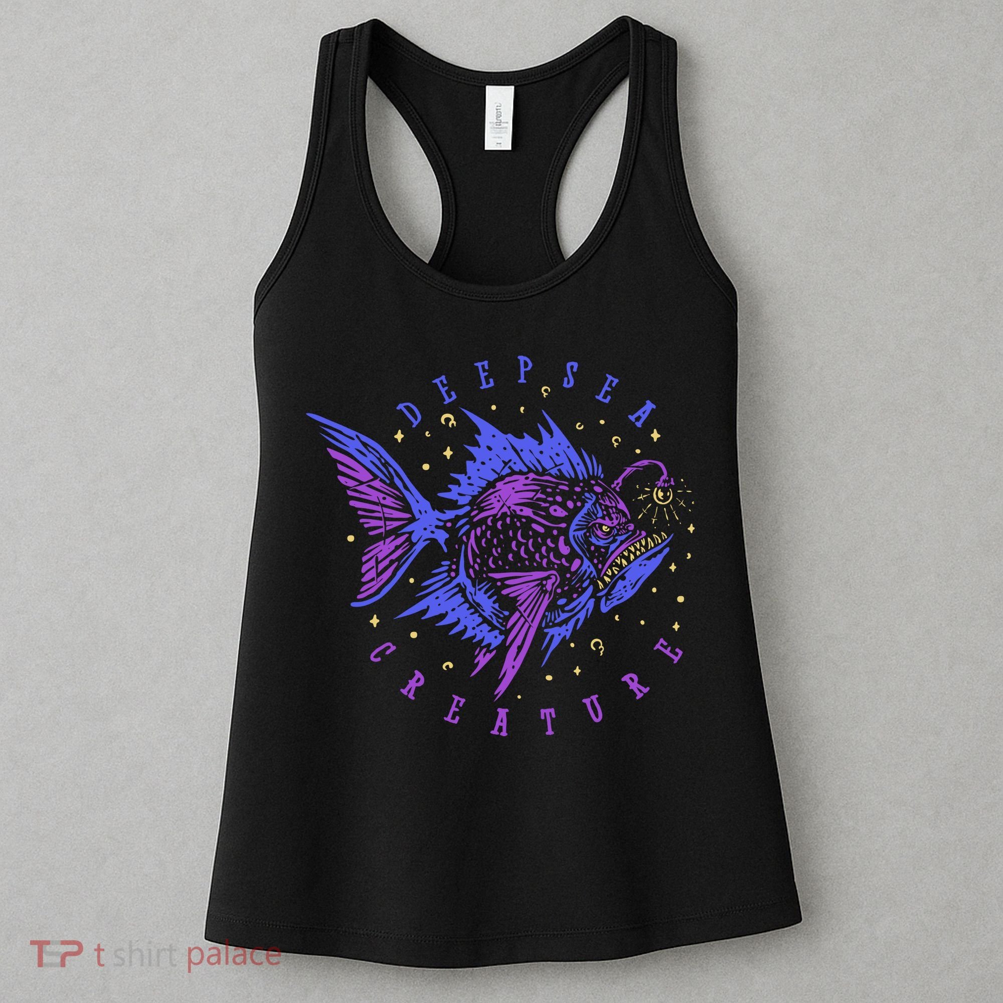 Deep Sea Fish Creature Women's Tank Top
