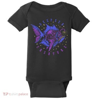 Deep Sea Fish Creature Baby Bodysuit