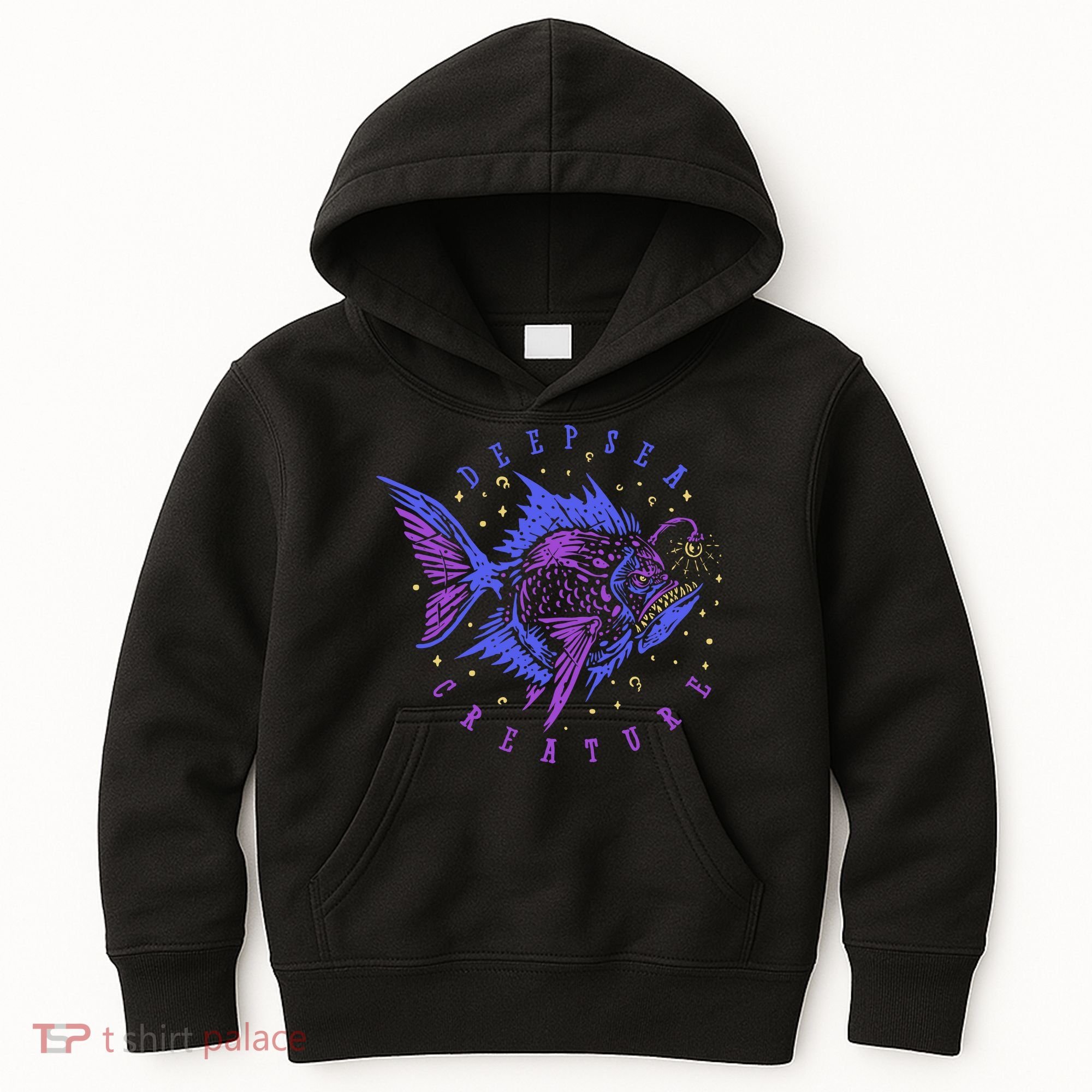 Deep Sea Fish Creature Kids Hoodie