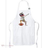 Dab Skeleton Funny Dabbing Skeleton Pirate Football Apron thumb 0