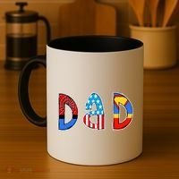 Dad Superhero Father's Day Gift Coffee Mug thumb 4