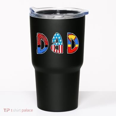 Dad Superhero Father's Day Gift Tumbler