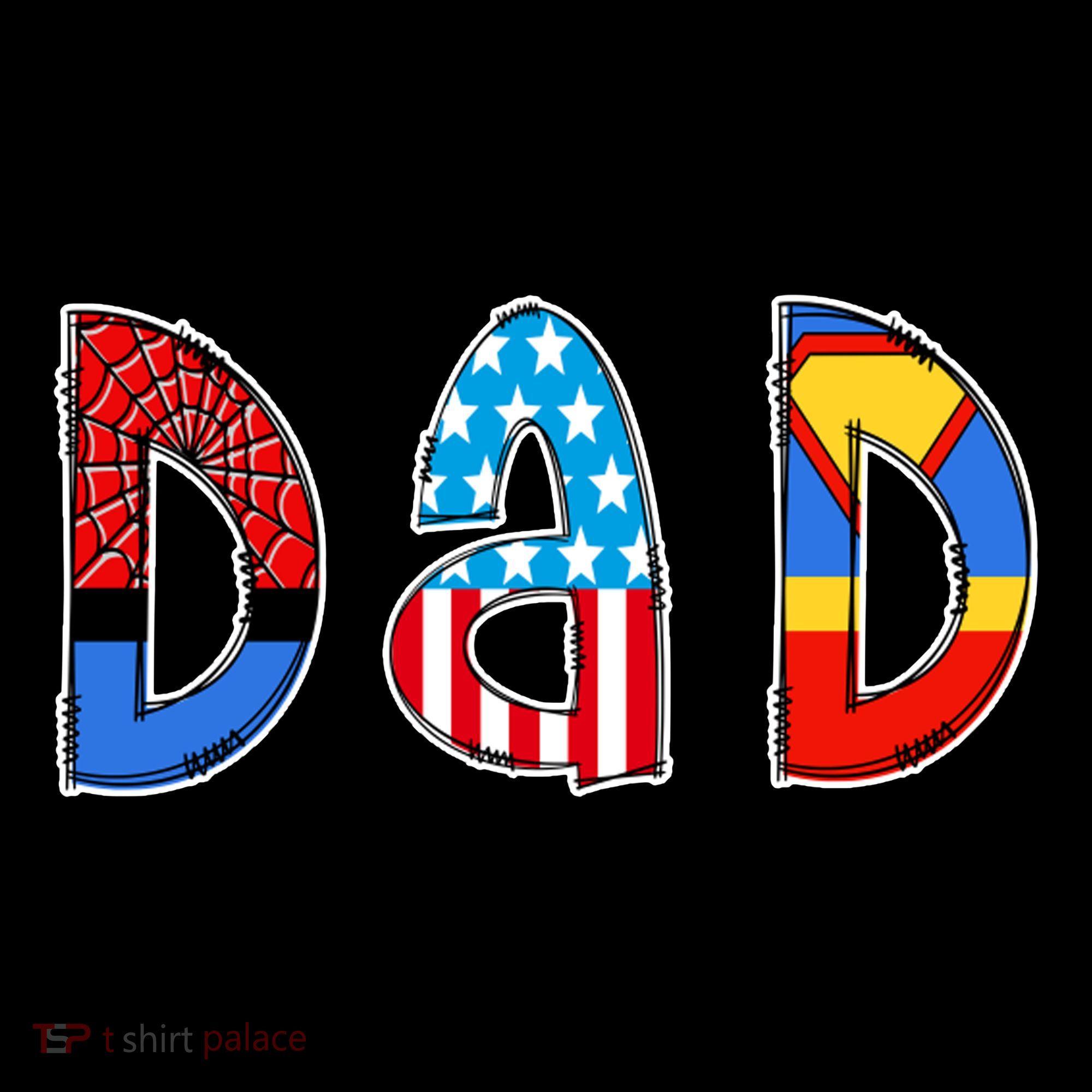 Dad Superhero Father's Day Gift Ornament