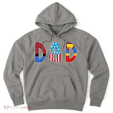 Dad Superhero Father's Day Gift Hoodie