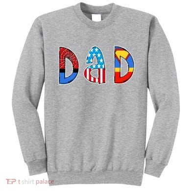 Dad Superhero Father's Day Gift Sweatshirt