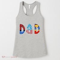 Dad Superhero Father's Day Gift Women's Tank Top thumb 0