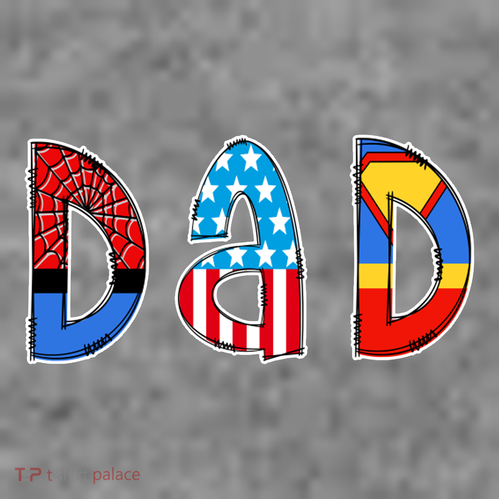 Dad Superhero Father's Day Gift Women's Tank Top