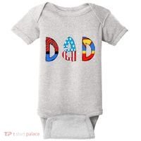 Dad Superhero Father's Day Gift Baby Bodysuit thumb 0