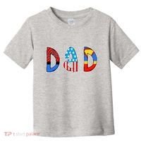 Dad Superhero Father's Day Gift Toddler T-Shirt thumb 0