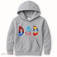 Dad Superhero Father's Day Gift Kids Hoodie thumb 0