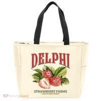 Delphi Strawberry Farms Tote Bag thumb 0