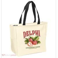 Delphi Strawberry Farms Tote Bag thumb 2