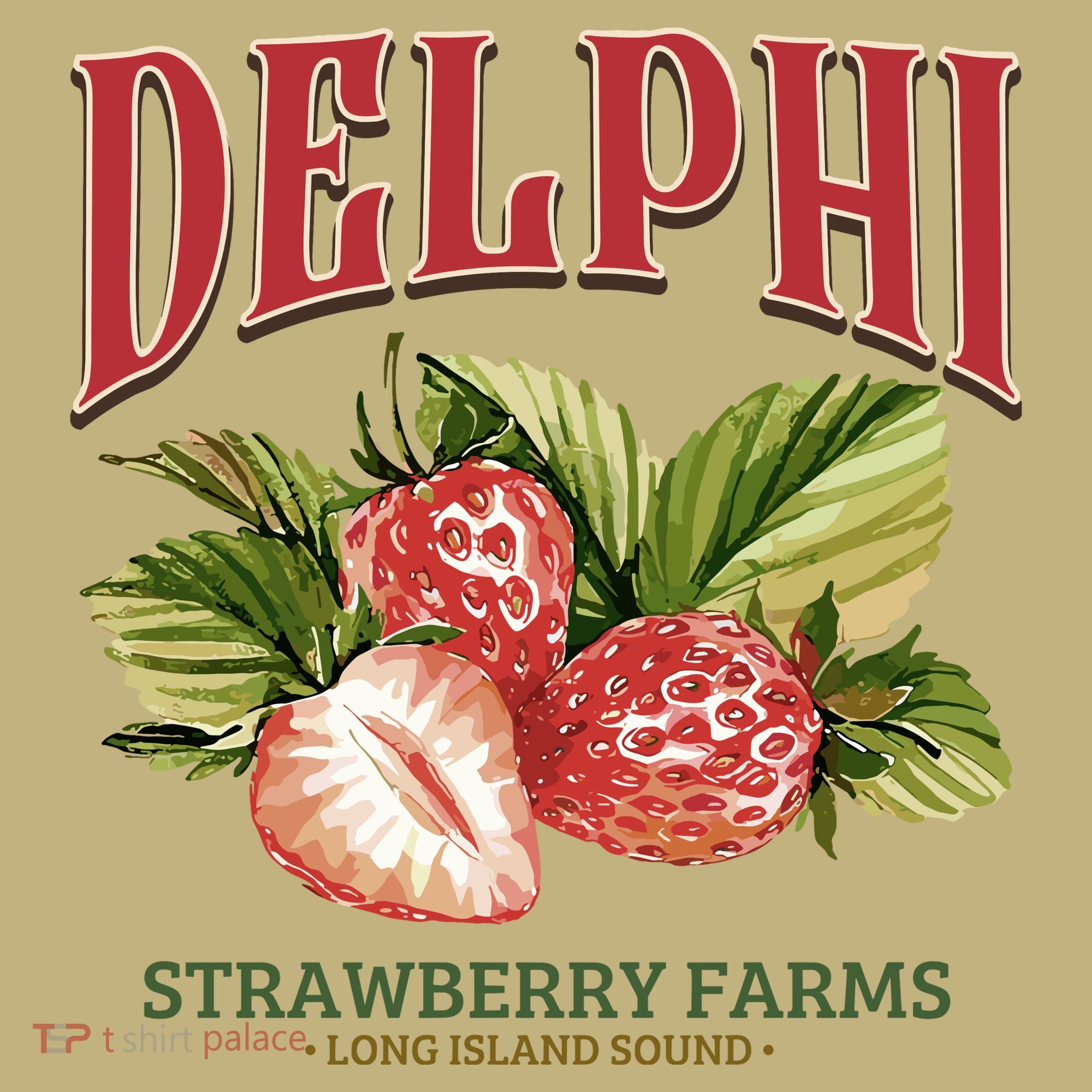 Delphi Strawberry Farms Long Sleeve Shirt