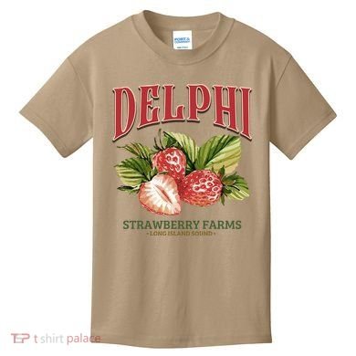 Delphi Strawberry Farms Kids T-Shirt