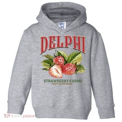 Delphi Strawberry Farms Toddler Hoodie