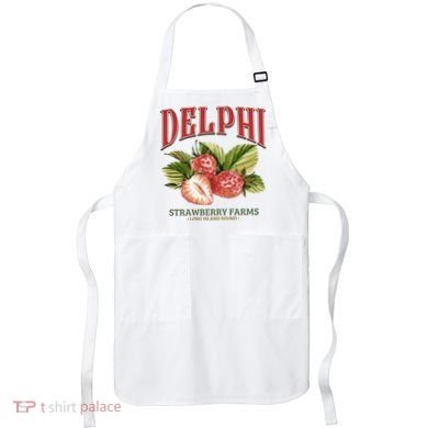 Delphi Strawberry Farms Apron