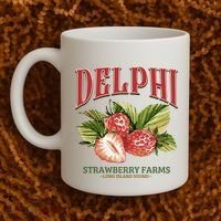 Delphi Strawberry Farms Coffee Mug thumb 2