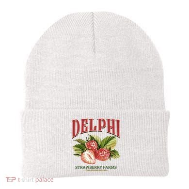 Delphi Strawberry Farms Beanie