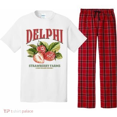 Delphi Strawberry Farms Pajama Set