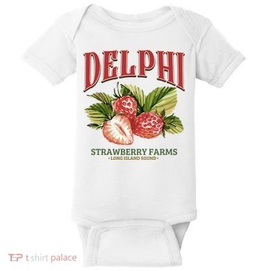 Delphi Strawberry Farms Baby Bodysuit