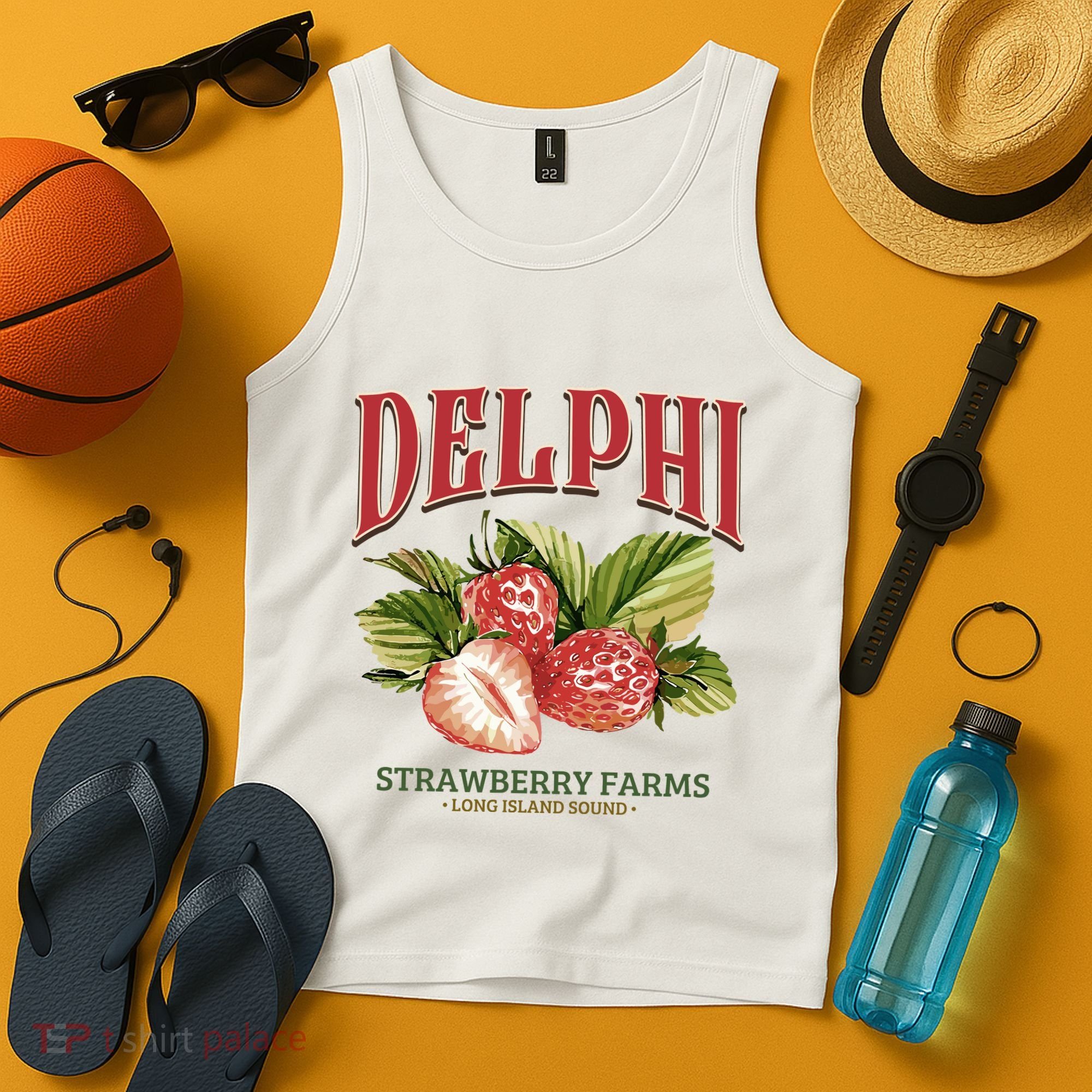 Delphi Strawberry Farms Tank Top