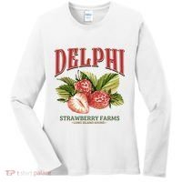 Delphi Strawberry Farms Women's Long Sleeve Shirt thumb 0