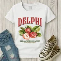 Delphi Strawberry Farms Women's T-Shirt thumb 3