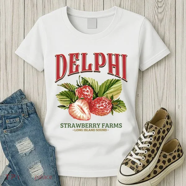 Delphi Strawberry Farms Women's T-Shirt