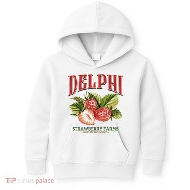 Delphi Strawberry Farms Kids Hoodie