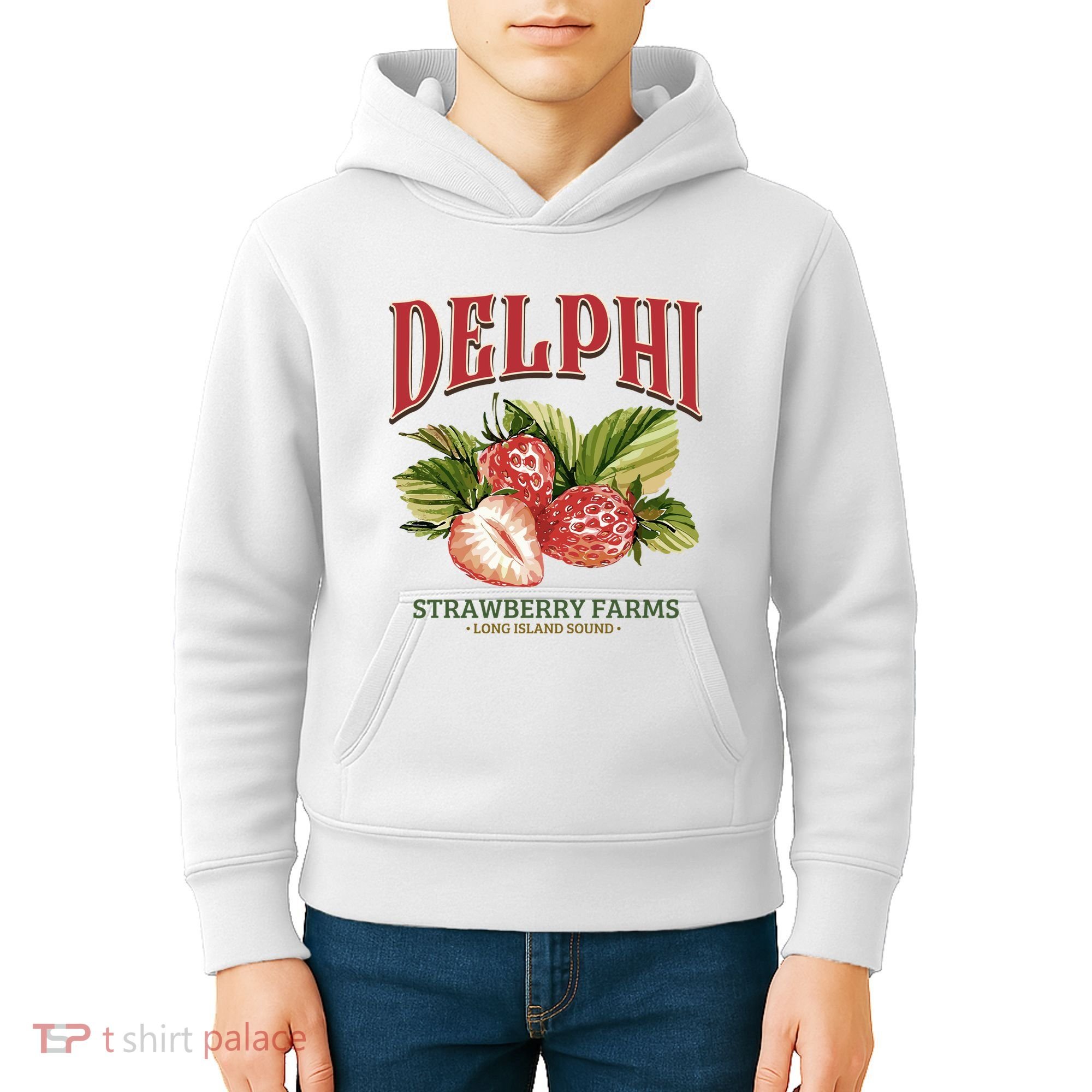 Delphi Strawberry Farms Kids Hoodie