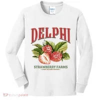 Delphi Strawberry Farms Kids Long Sleeve Shirt thumb 0