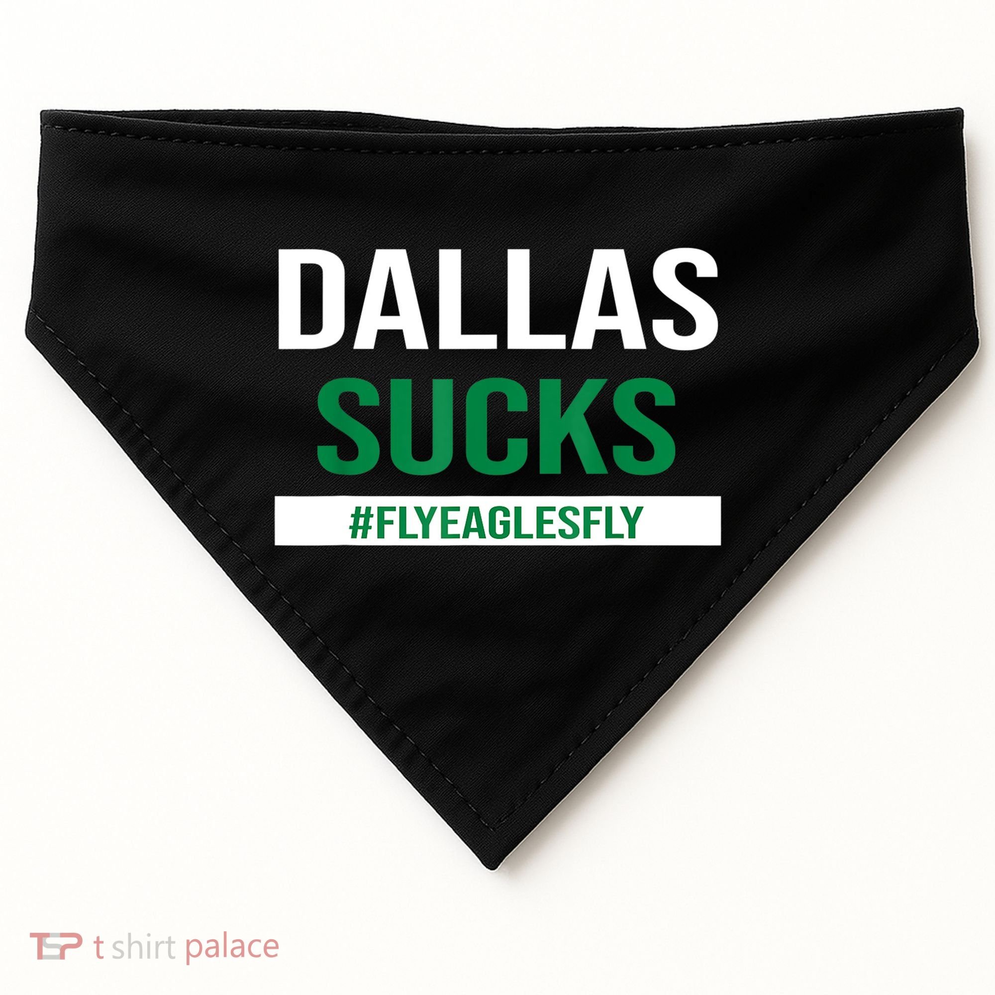 Dallas Sucks Funny Gag Gift For Philly Sports Fans USA-Made Doggie Bandana